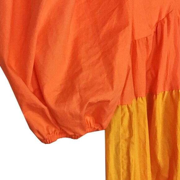 Farm Rio Tiered Color blocked Maxi Dress - Picture 5 of 10